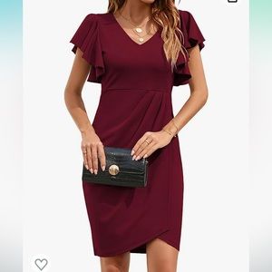 Women’s Ruffle Sleeve Dress